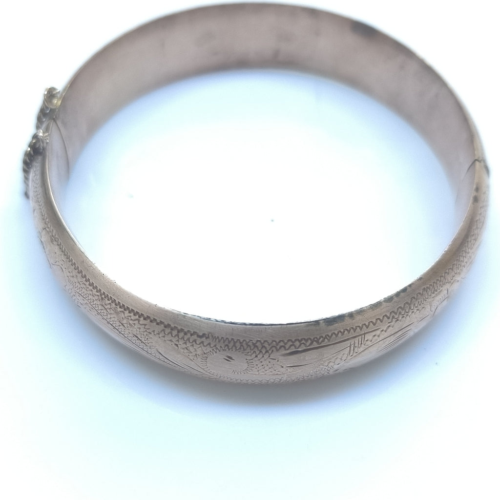 PULSERA RIGIDA ORO 8 K 16,40 GRMS (SEMINUEVO)