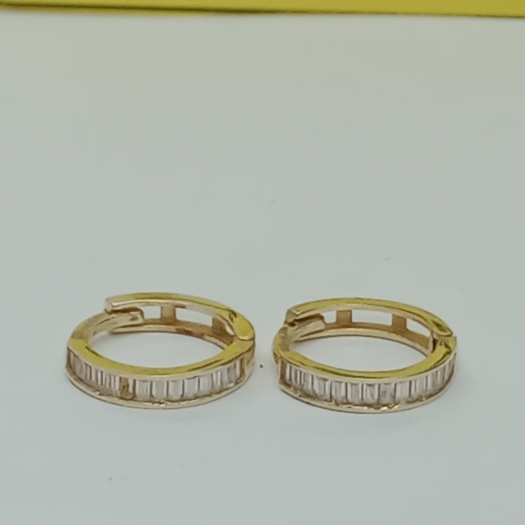 ARRACADAS PAR ORO 14 K 1,90 GRMS (SEMINUEVO)