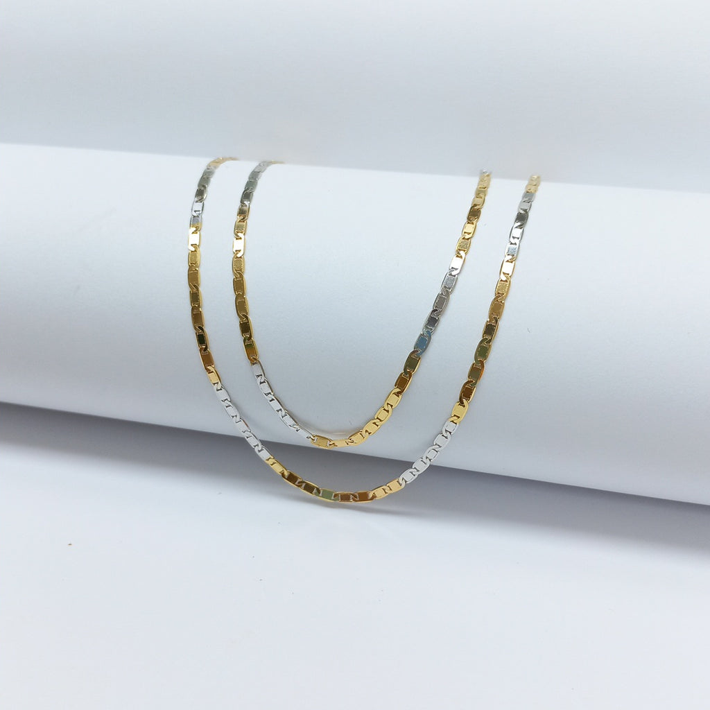CADENA ORO, ORO COMBINADO 14 K 4.7 GRMS (SEMINUEVO)