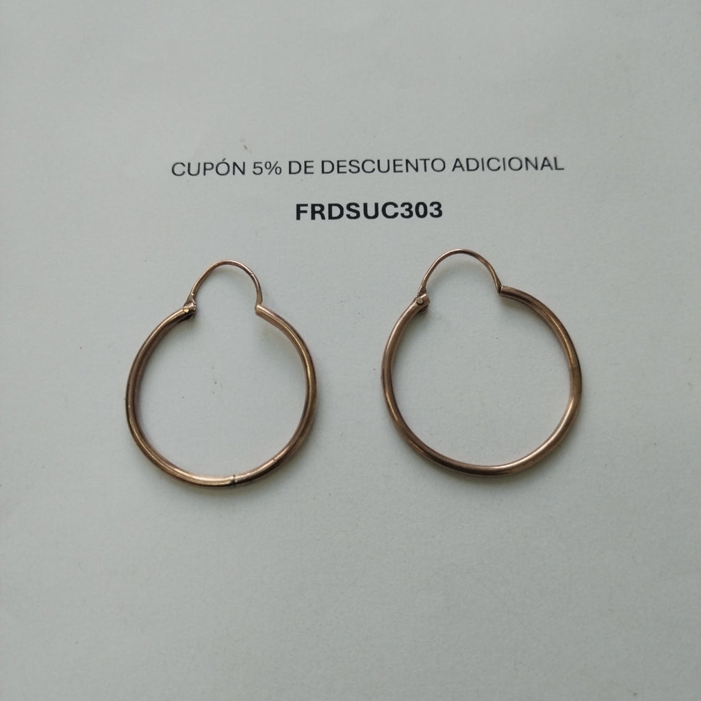 ARRACADAS PAR ORO 8 K 2.4 GRMS (SEMINUEVO)