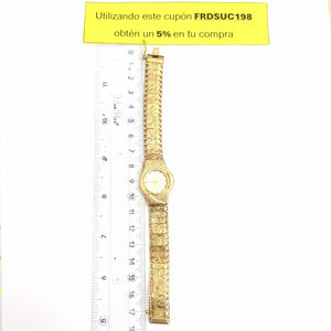 RELOJ CAJA Y PULSO ORO ORO, ORO COMBINADO 14 K 26.1 GRMS (SEMINUEVO)