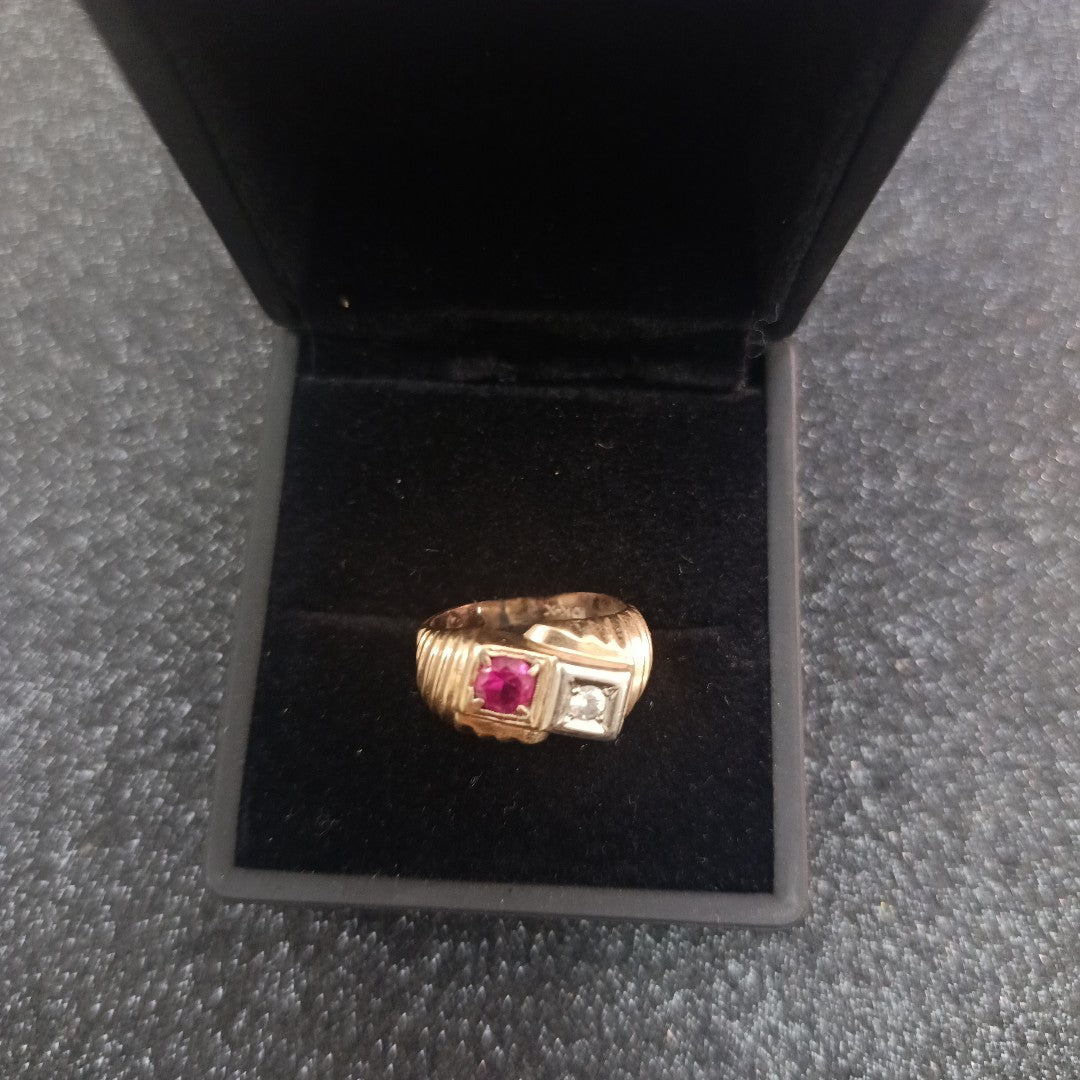 ANILLO ORO 10 K 6,30 GRMS (SEMINUEVO)