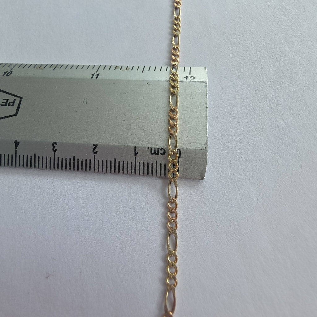 CADENA ORO COMBINADO 14 K 3,20 GRMS (SEMINUEVO)