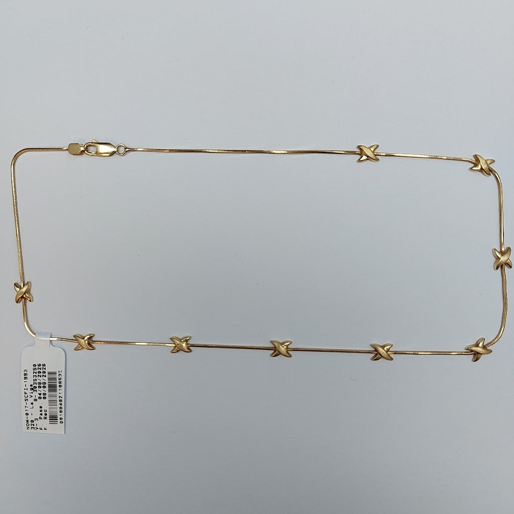 GARGANTILLA ORO 14 K 6.4 GRMS (SEMINUEVO)