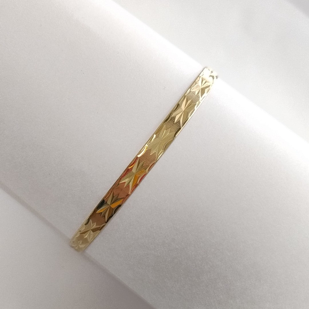 PULSERA RIGIDA ORO 10 K 8.8 GRMS (SEMINUEVO)