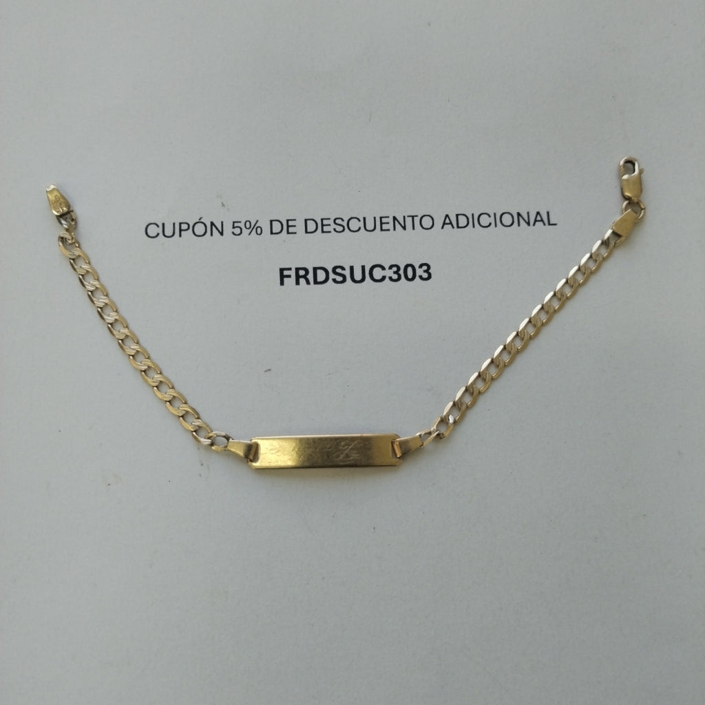 ESCLAVA ORO 14 K 2.4 GRMS (SEMINUEVO)