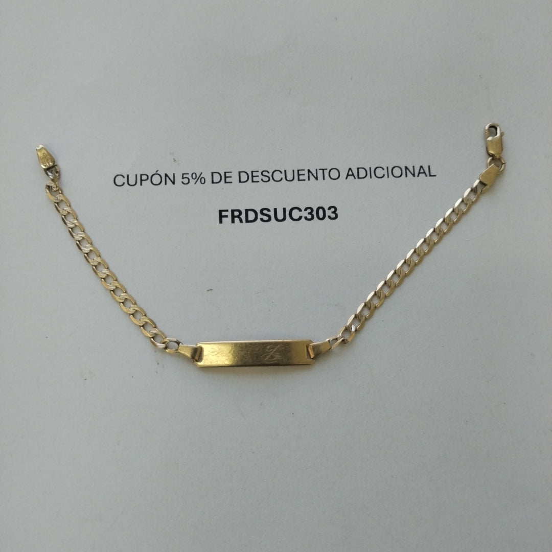 ESCLAVA ORO 14 K 2.4 GRMS (SEMINUEVO)