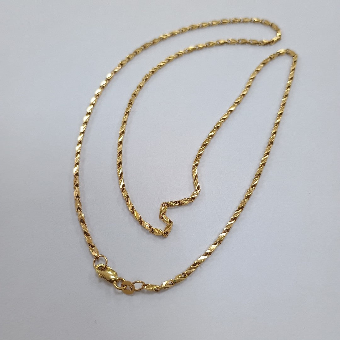 CADENA ORO 18 K 7,00 GRMS (SEMINUEVO)