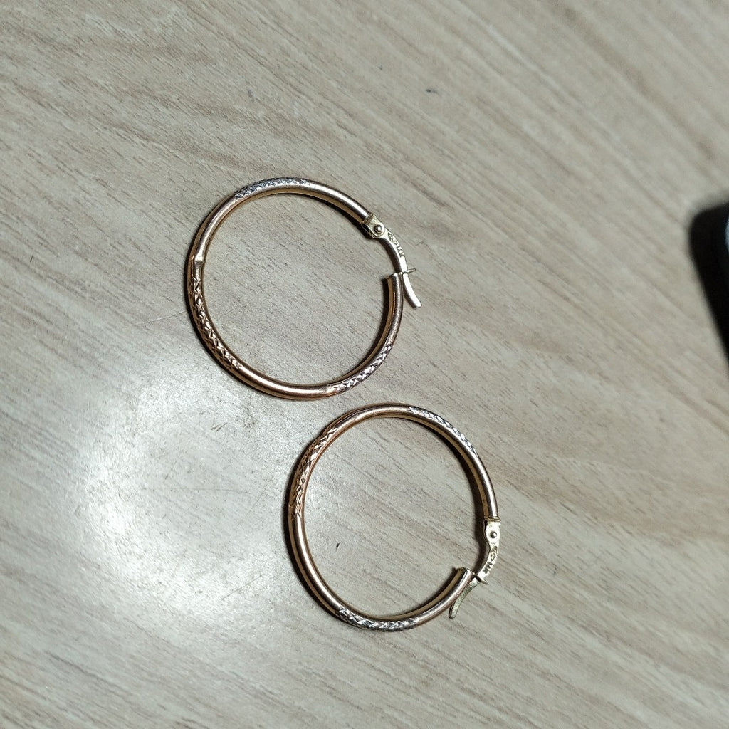 ARRACADAS PAR ORO 14 K 1.9 GRMS (SEMINUEVO)