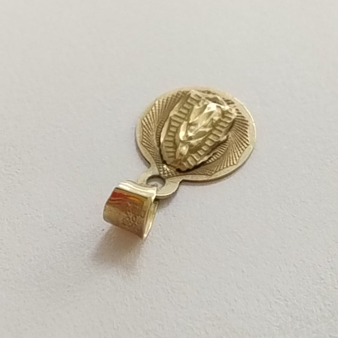 MEDALLA RELIGIOSA ORO 10 K 0.6 GRMS (SEMINUEVO)