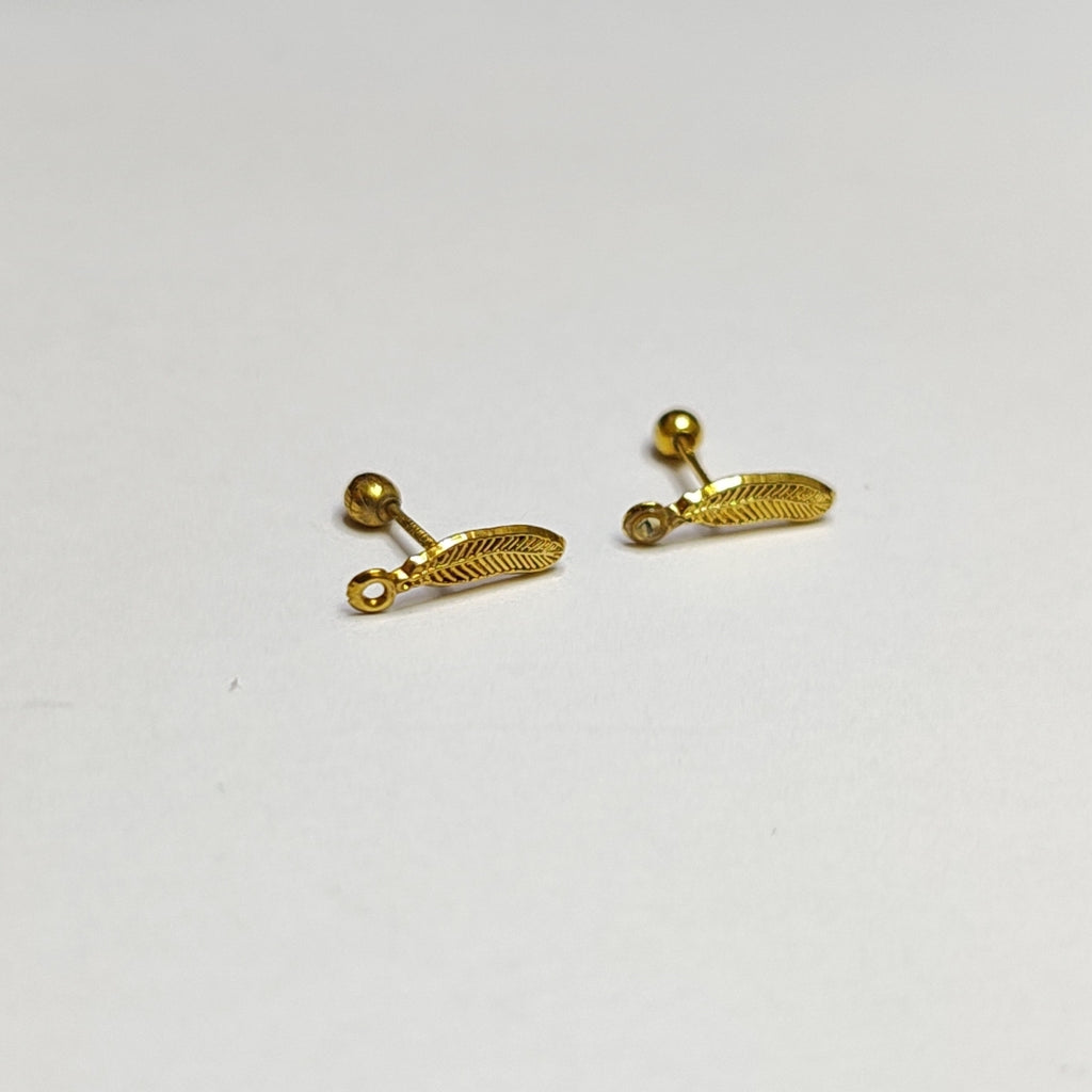 ARETES PAR ORO 10 K 0.2 GRMS (SEMINUEVO)