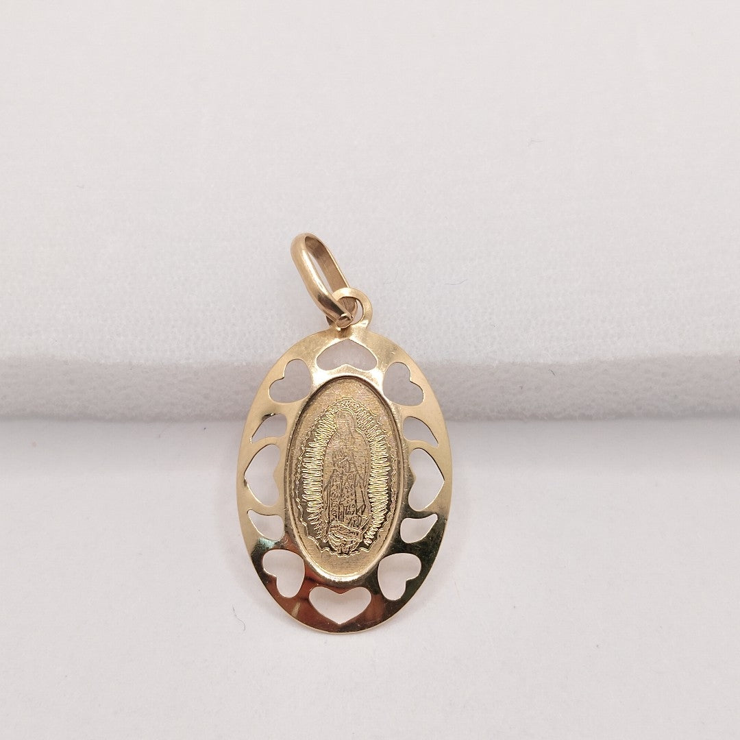 MEDALLA RELIGIOSA ORO 14 K 1 GRMS (SEMINUEVO)