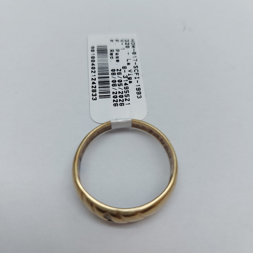 ANILLO ORO 14 K 5.2 GRMS (SEMINUEVO)