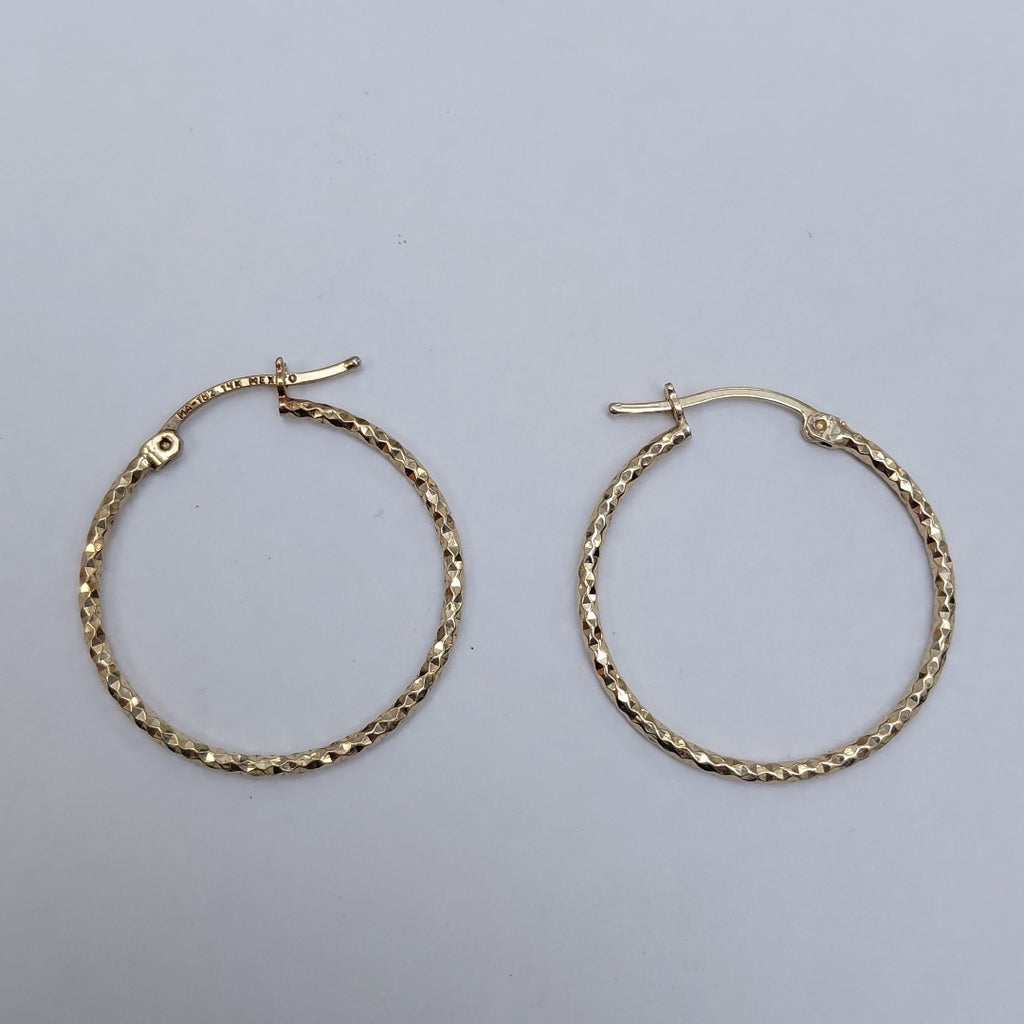 ARRACADAS PAR ORO 14 K 2,00 GRMS (SEMINUEVO)