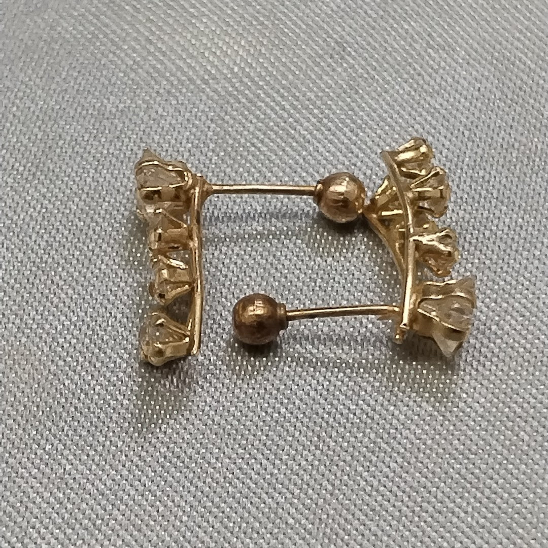 ARETES PAR ORO 10 K 0.7 GRMS (SEMINUEVO)