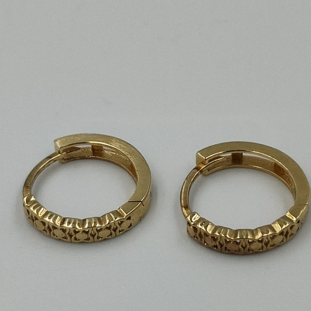 ARRACADAS PAR ORO 10 K 1,80 GRMS (SEMINUEVO)