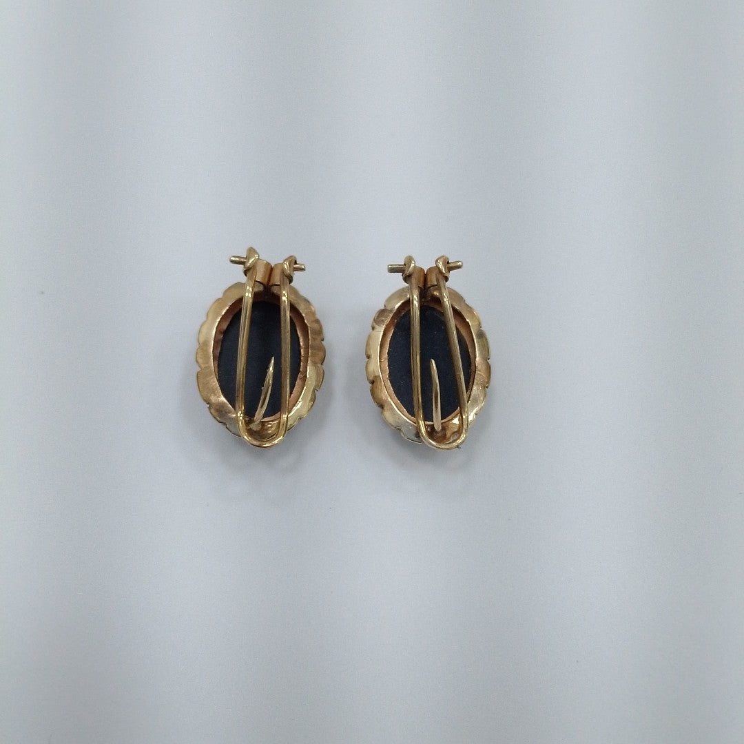 ARETES PAR ORO 14 K 4.6 GRMS (SEMINUEVO)