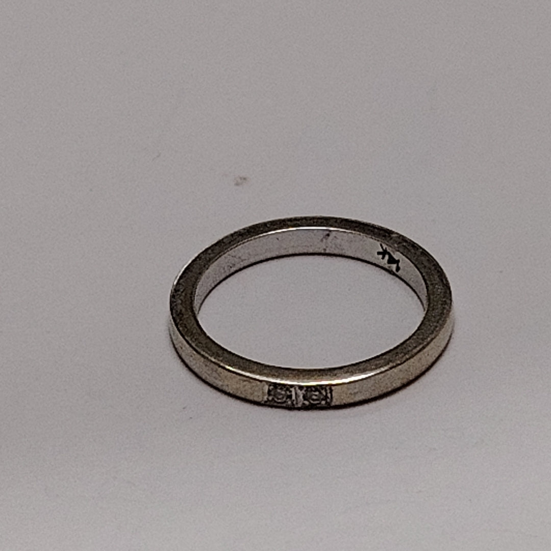 ANILLITO ORO BLANCO 14 K 2,60 GRMS (SEMINUEVO)