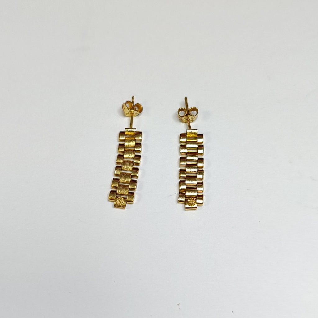 BROQUELES PAR ORO 14 K 2,50 GRMS (SEMINUEVO)