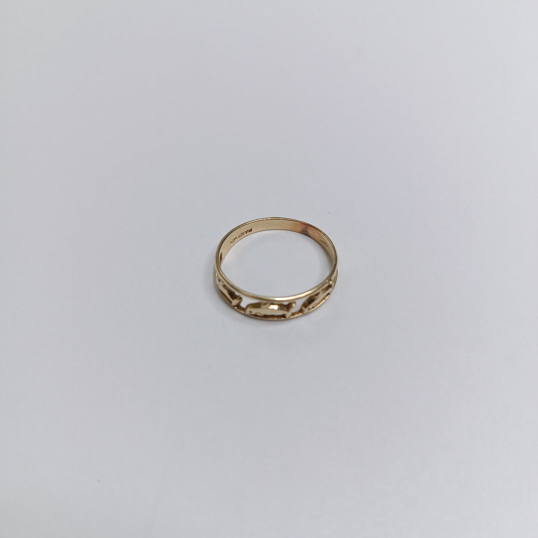 ANILLITO ORO 14 K 1,50 GRMS (SEMINUEVO)