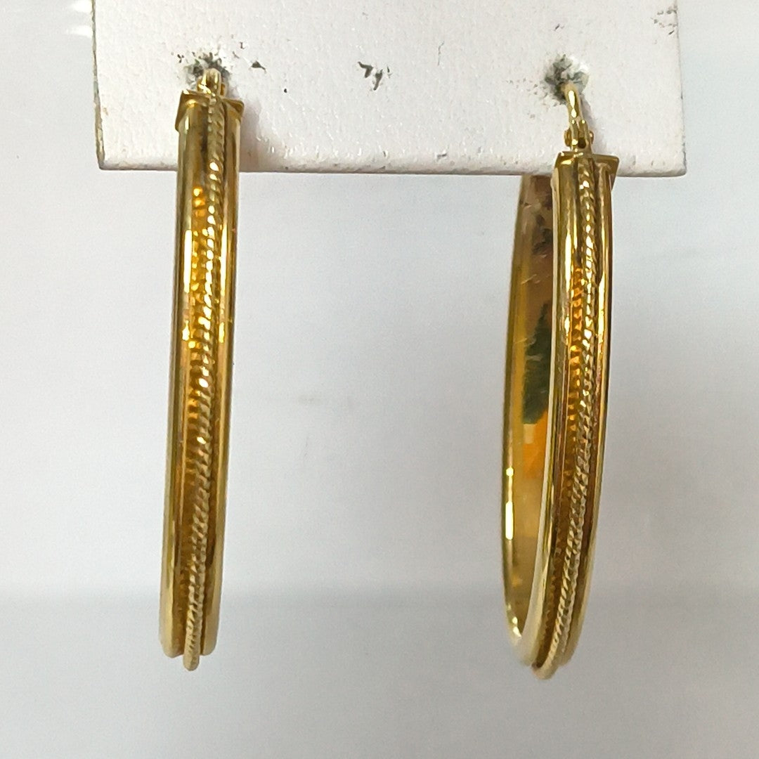 ARRACADAS PAR ORO 10 K 2,40 GRMS (SEMINUEVO)