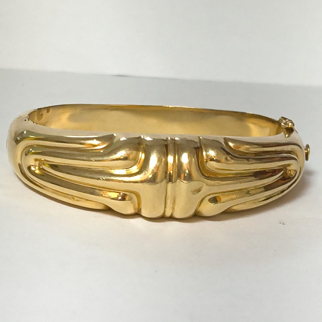 PULSERA RIGIDA ORO 14 K 23.3 GRMS (SEMINUEVO)