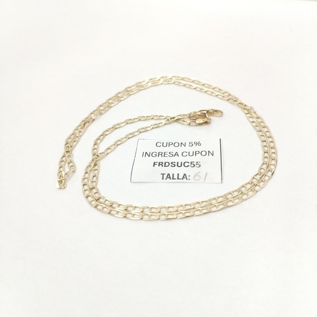 CADENA ORO 14 K 7.5 GRMS (SEMINUEVO)