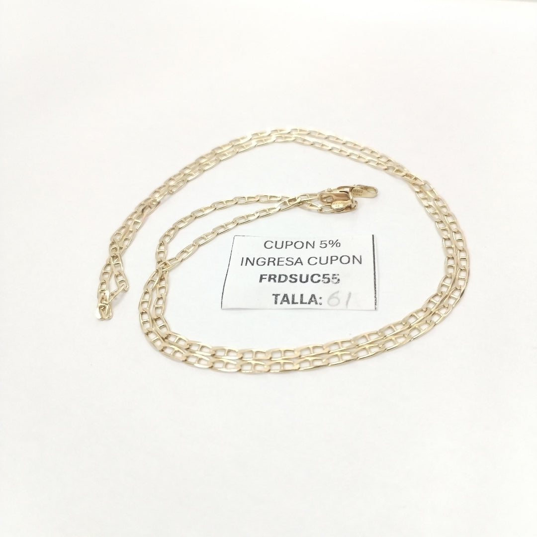 CADENA ORO 14 K 7.5 GRMS (SEMINUEVO)