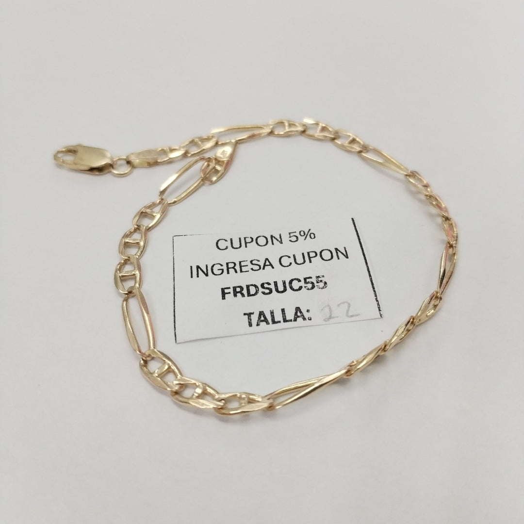 PULSERA ORO 14 K 7.1 GRMS (SEMINUEVO)