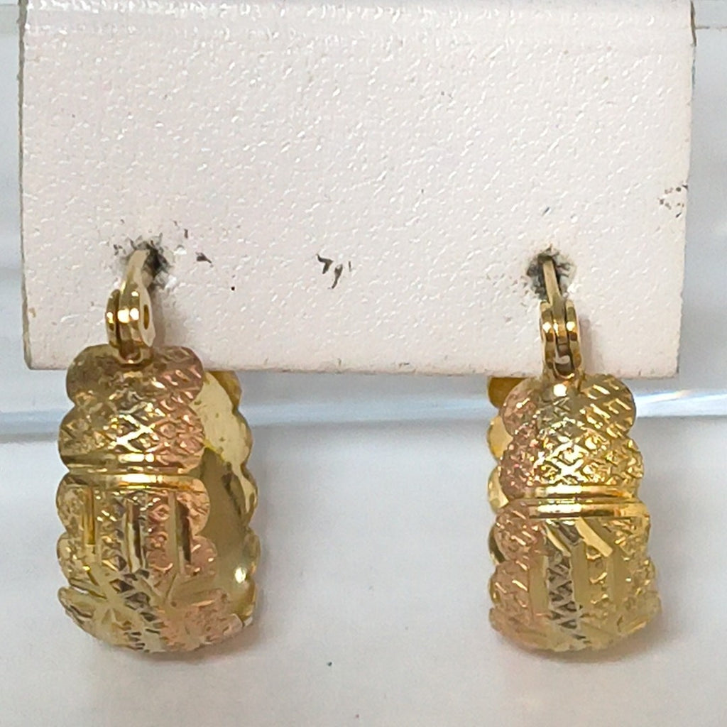 ARRACADAS PAR ORO 10 K 2.1 GRMS (SEMINUEVO)