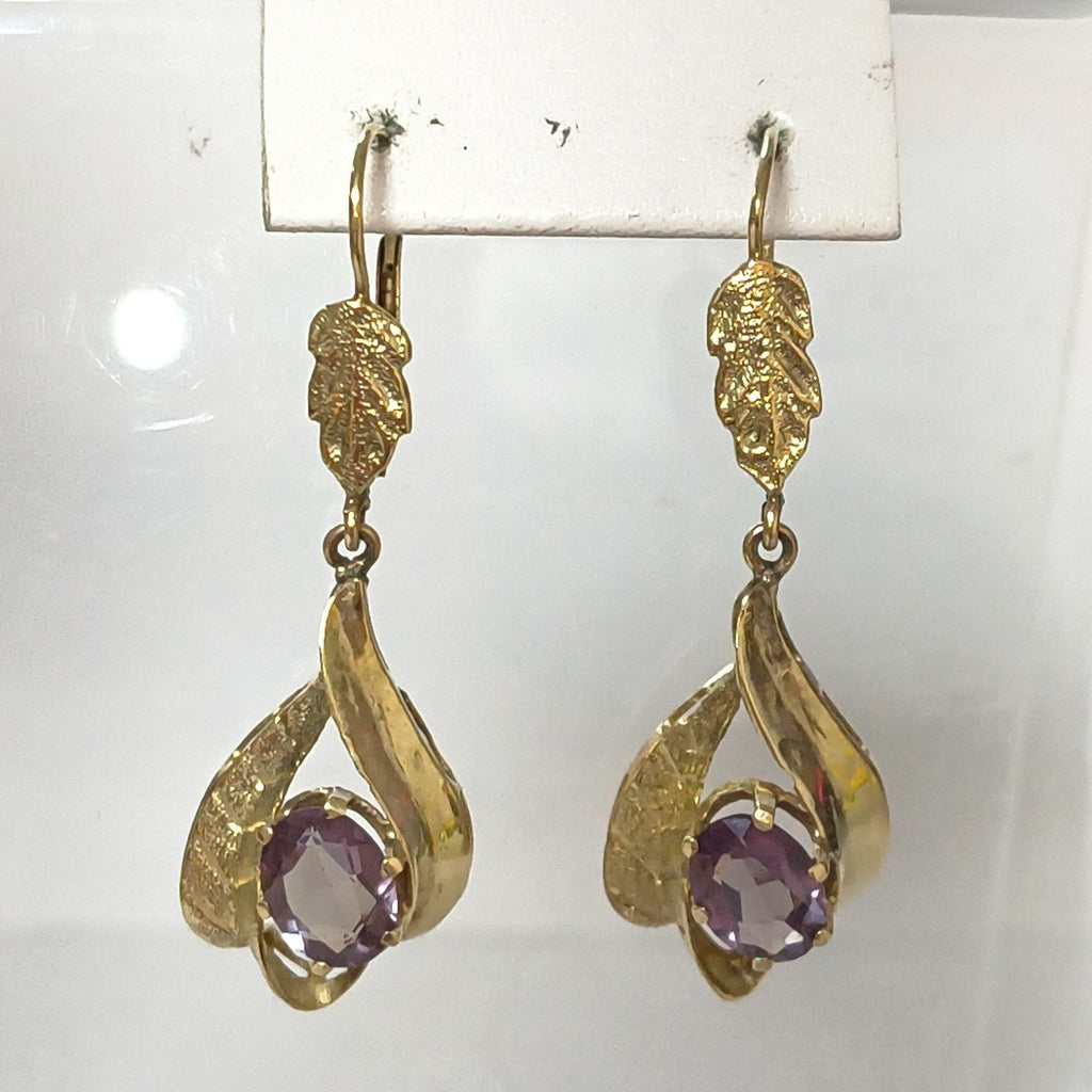 ARETES PAR ORO 10 K 4.7 GRMS (SEMINUEVO)