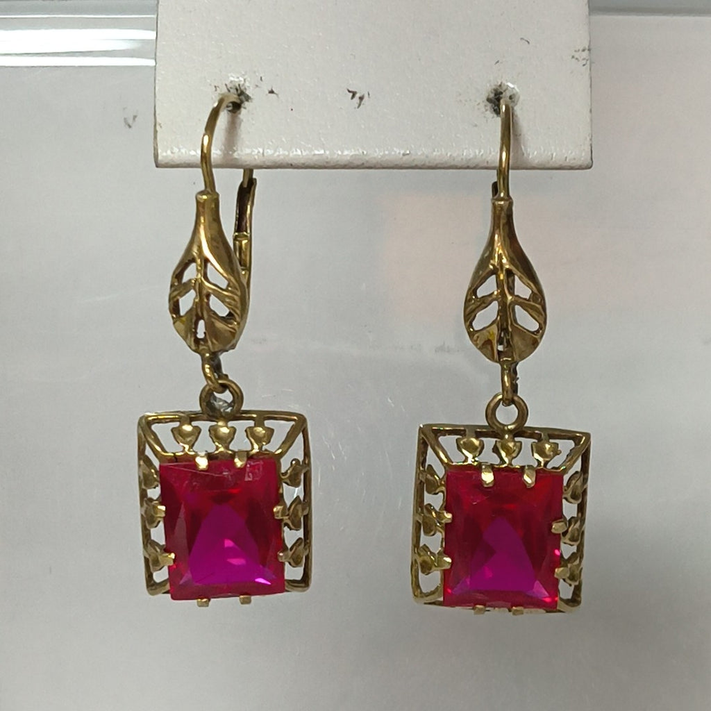 ARETES PAR ORO 10 K 4.7 GRMS (SEMINUEVO)