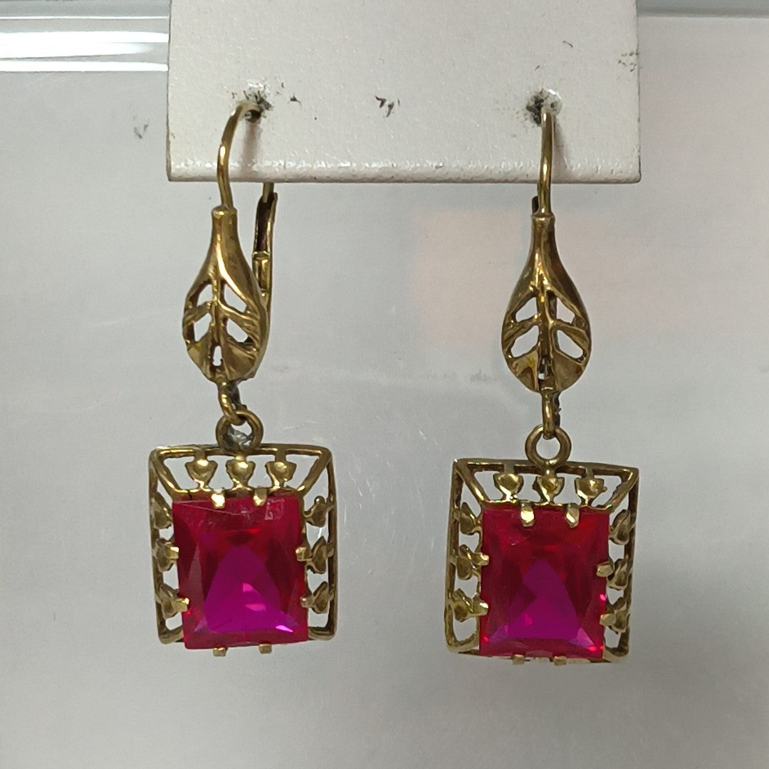 ARETES PAR ORO 10 K 4.7 GRMS (SEMINUEVO)