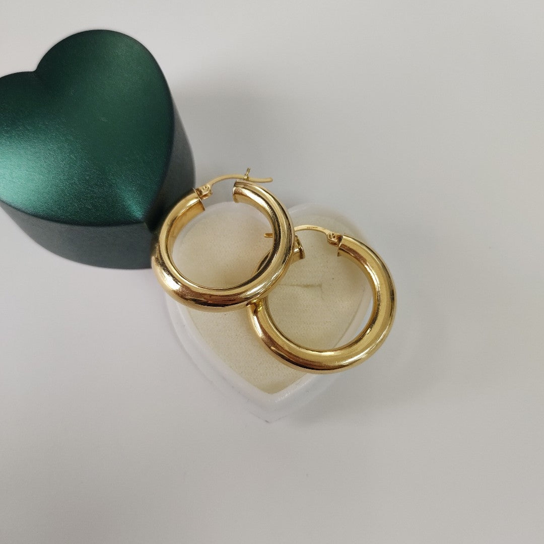 ARRACADAS PAR ORO 14 K 4.2 GRMS (SEMINUEVO)