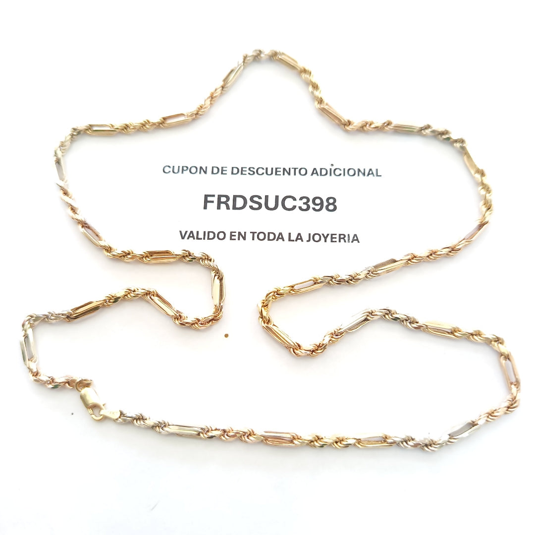 CADENA ORO 14 K 12.9 GRMS (SEMINUEVO)