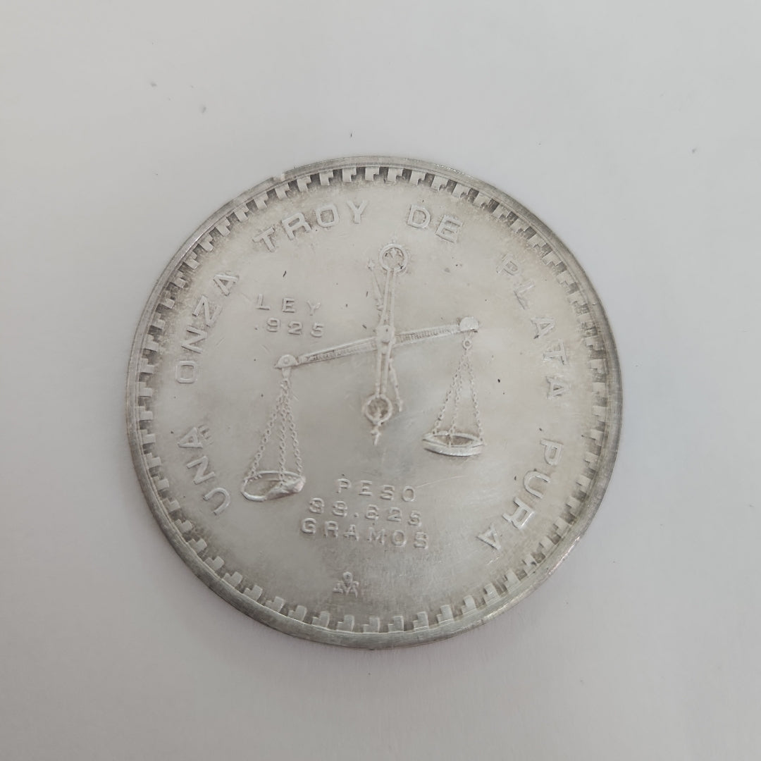 MEDALLA CONMEMORATIVA PLATA 33,70 GRMS (SEMINUEVO)