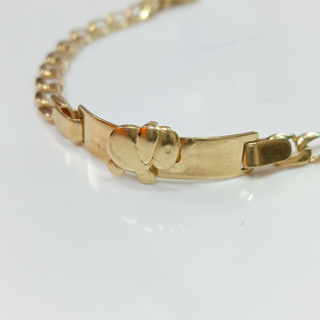 ESCLAVA ORO 10 K 5 GRMS (SEMINUEVO)