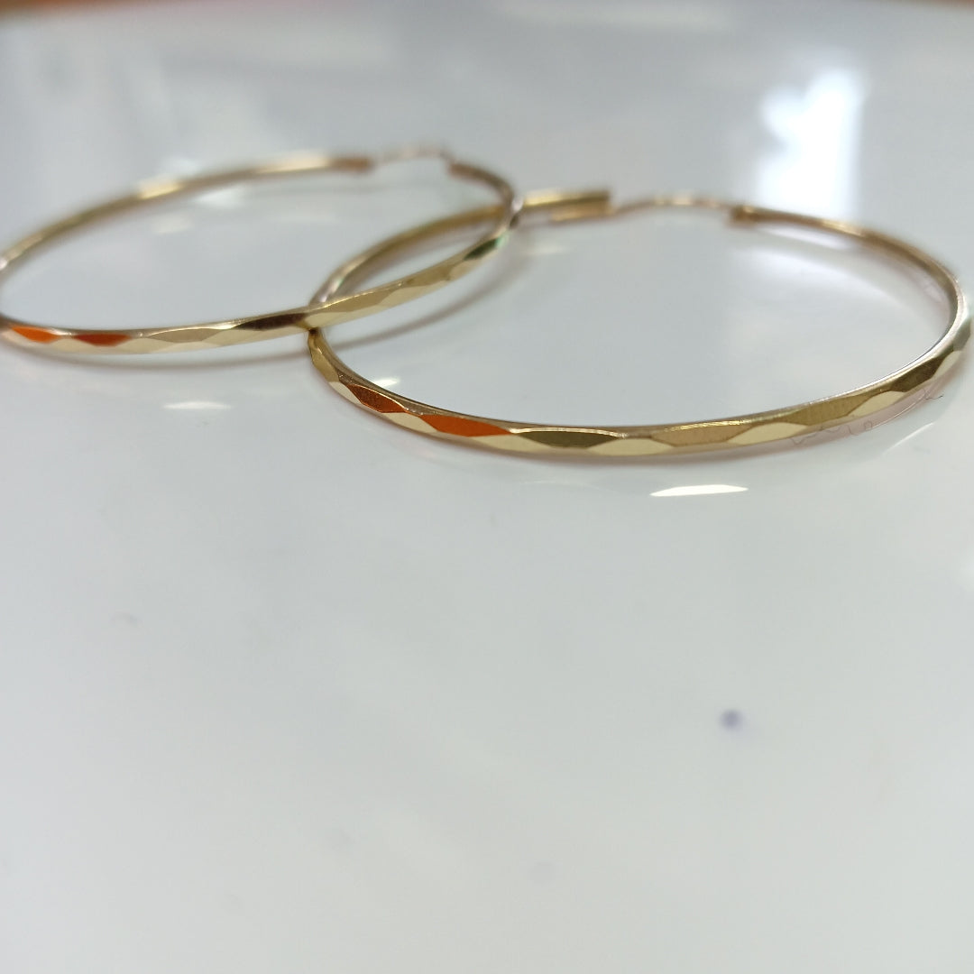 ARRACADAS PAR ORO 10 K 3.1 GRMS (SEMINUEVO)
