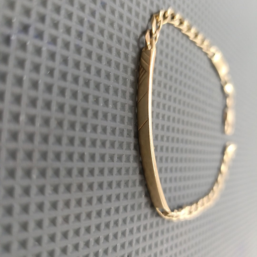 ESCLAVA ORO 14 K 8.4 GRMS (SEMINUEVO)