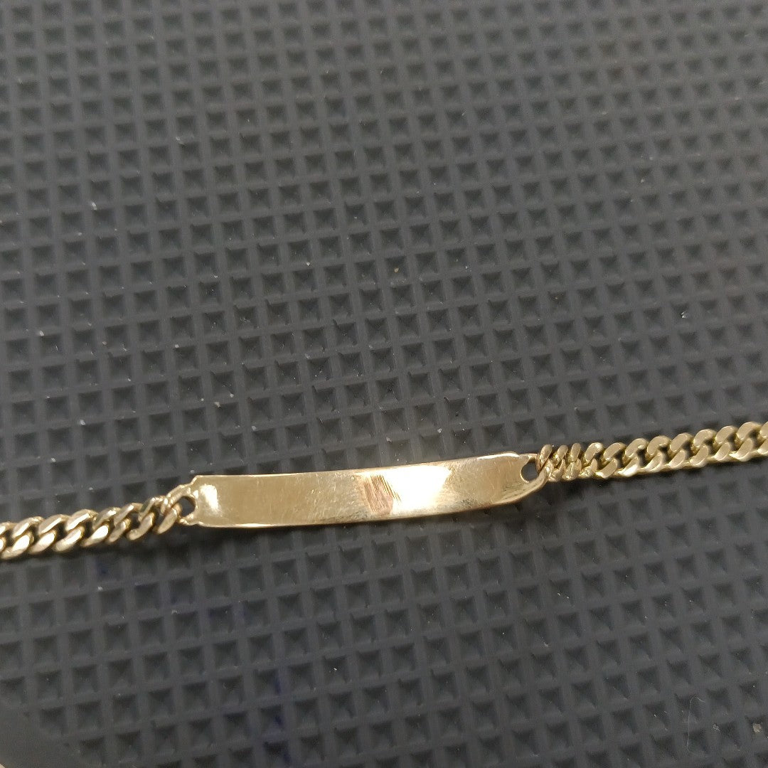 ESCLAVA ORO 14 K 4.3 GRMS (SEMINUEVO)