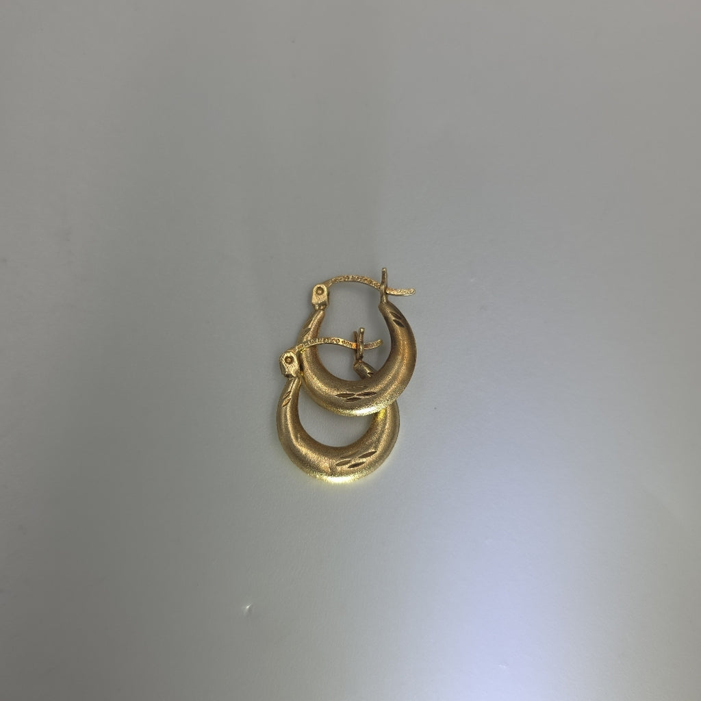 ARRACADAS PAR ORO 14 K 1.3 GRMS (SEMINUEVO)
