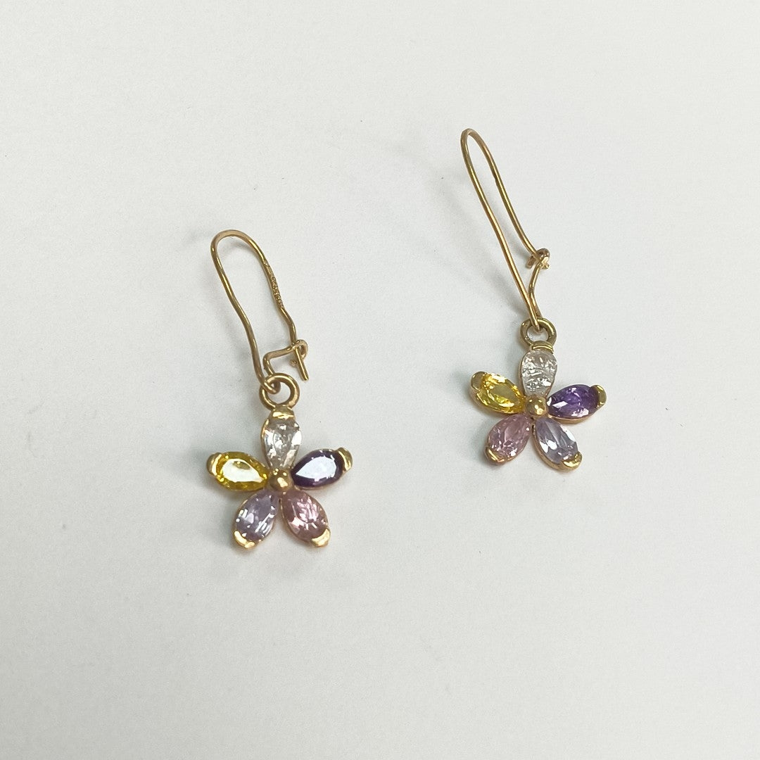 ARETES PAR ORO 10 K 2,30 GRMS (SEMINUEVO)