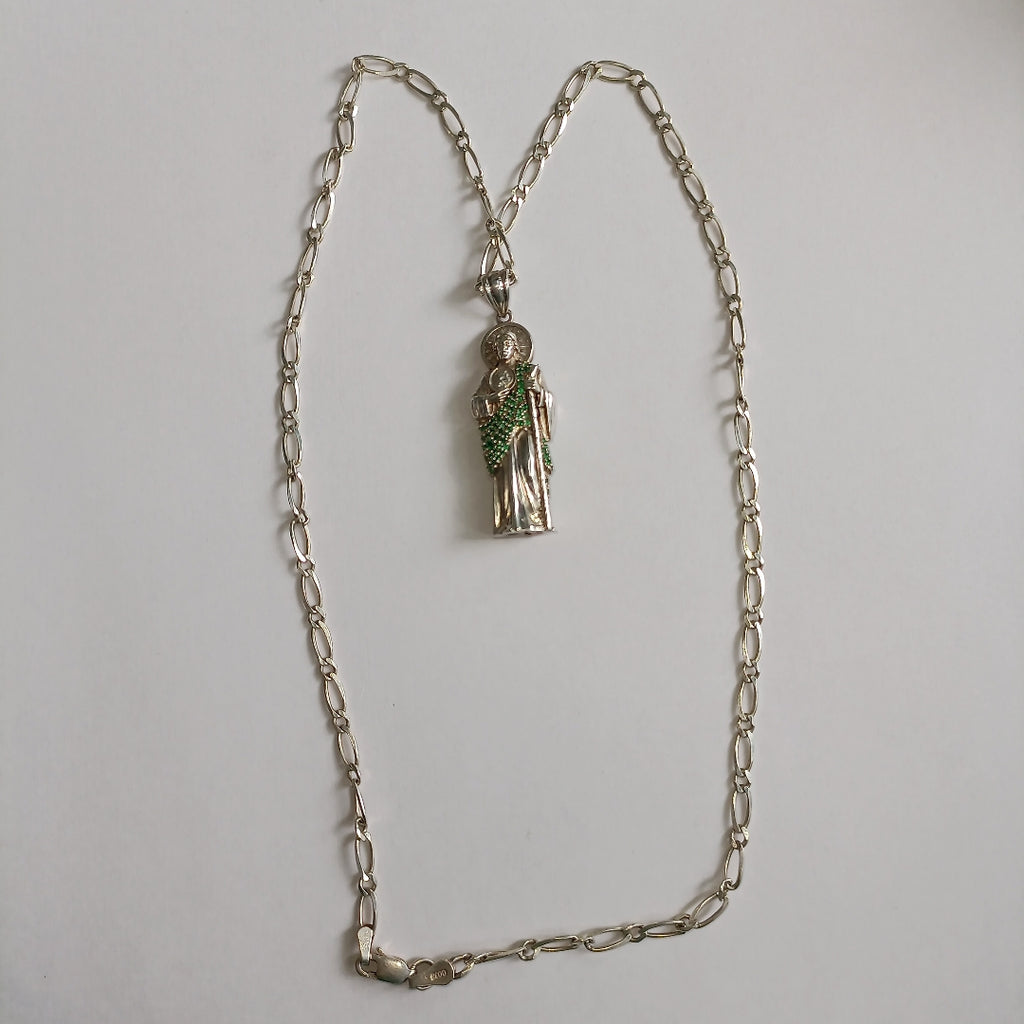 CADENA, DIJE PLATA 13.3 GRMS (SEMINUEVO)