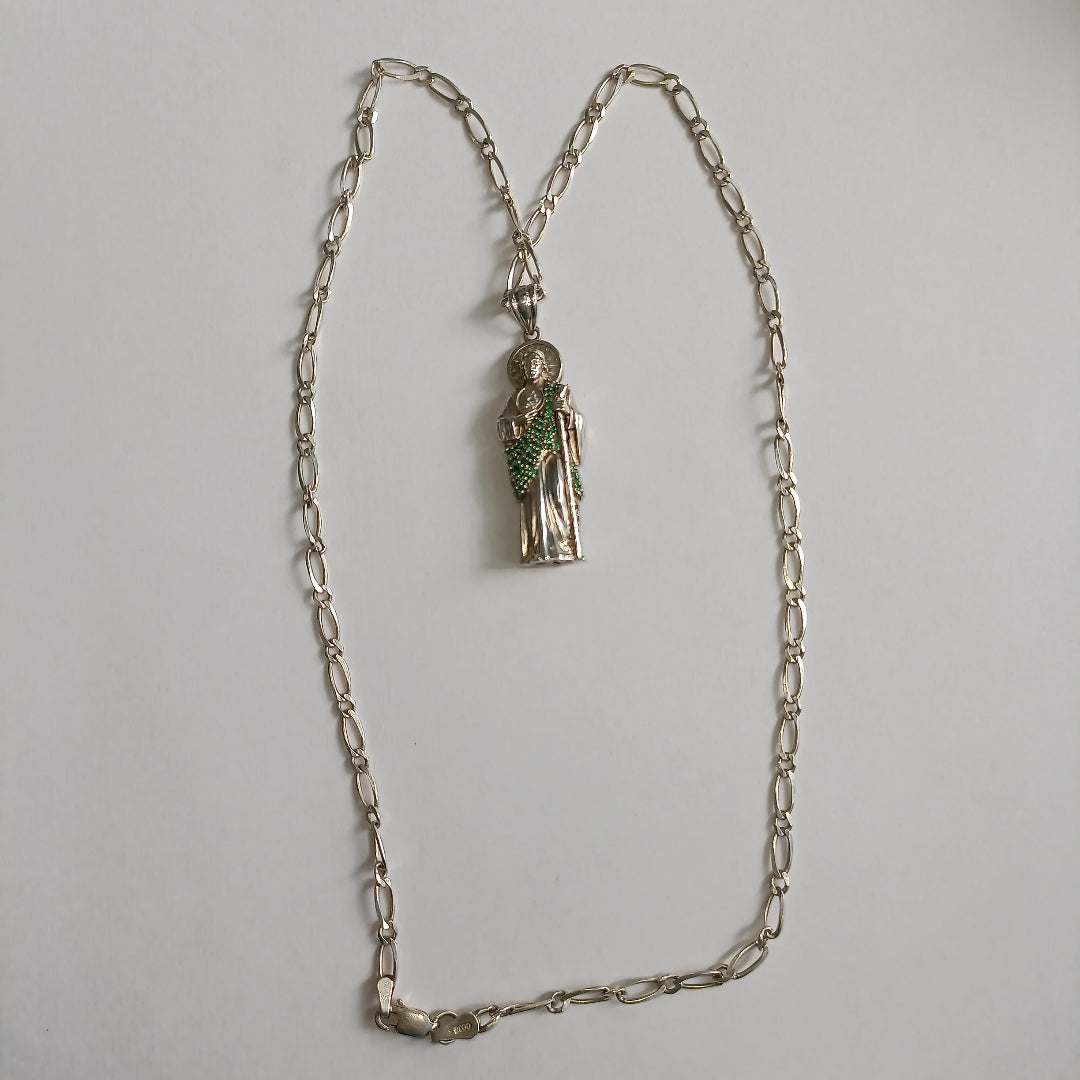 CADENA, DIJE PLATA 13.3 GRMS (SEMINUEVO)
