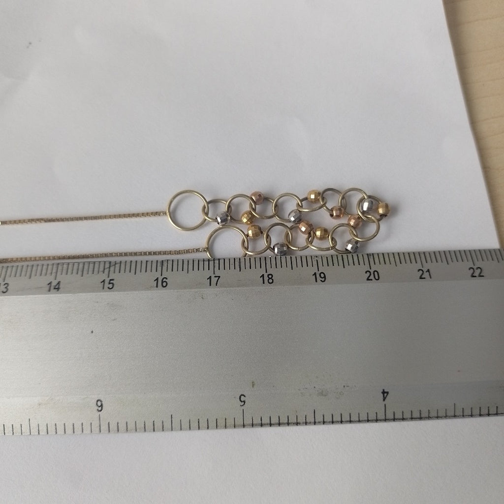 COLLAR ORO 14 K 3.7 GRMS (SEMINUEVO)