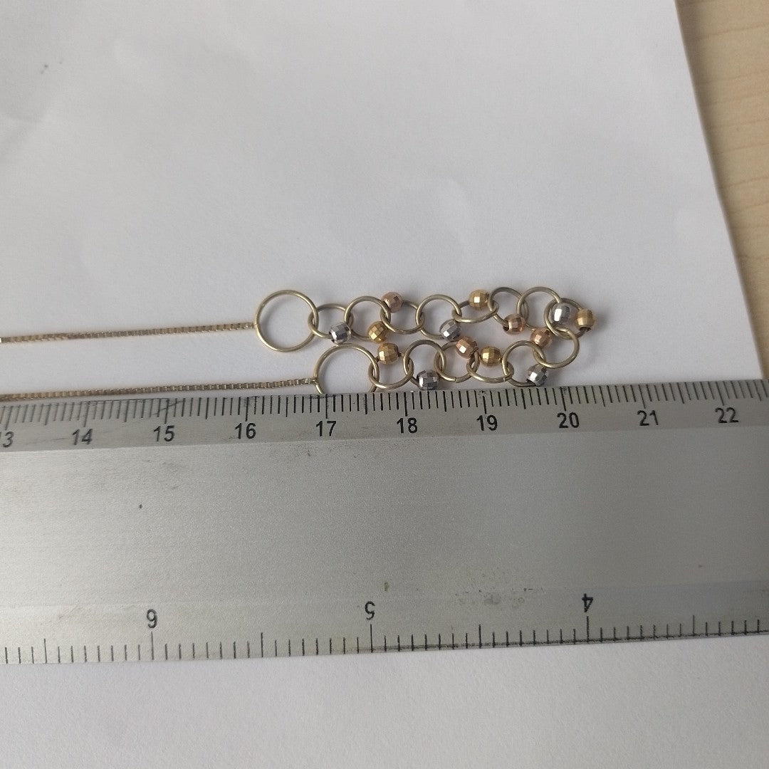 COLLAR ORO 14 K 3.7 GRMS (SEMINUEVO)
