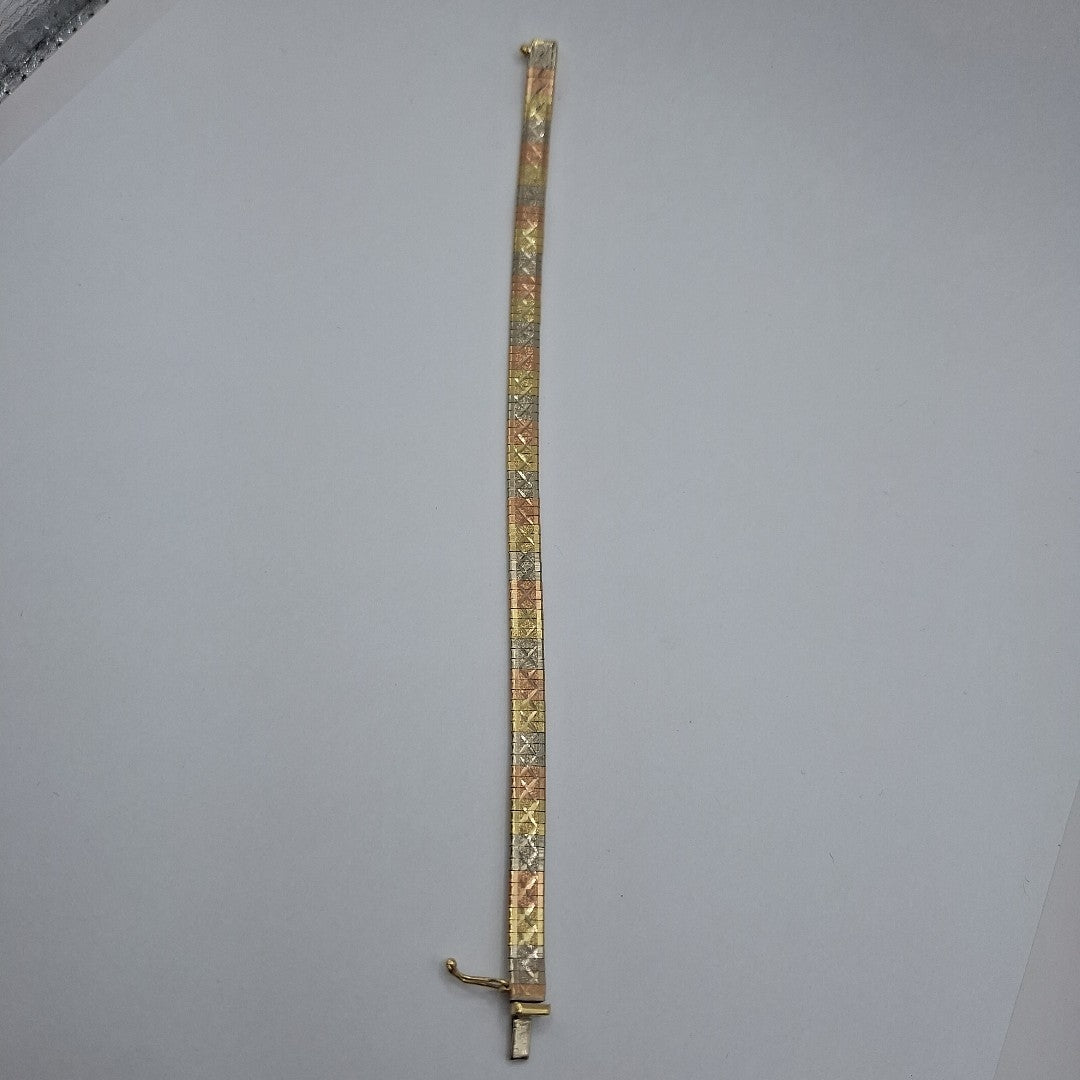 PULSERA ORO 14 K 13.5 GRMS (SEMINUEVO)