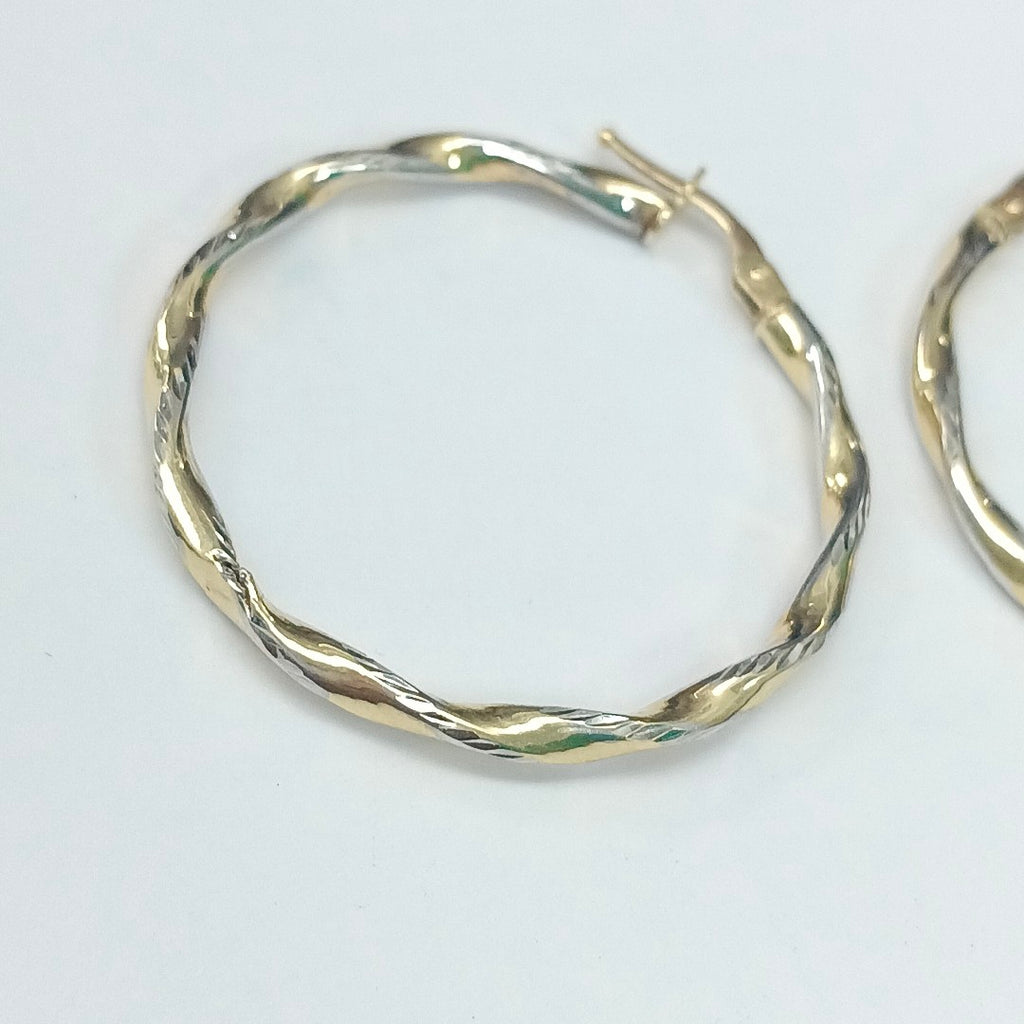 ARRACADAS PAR ORO 14 K 2 GRMS (SEMINUEVO)