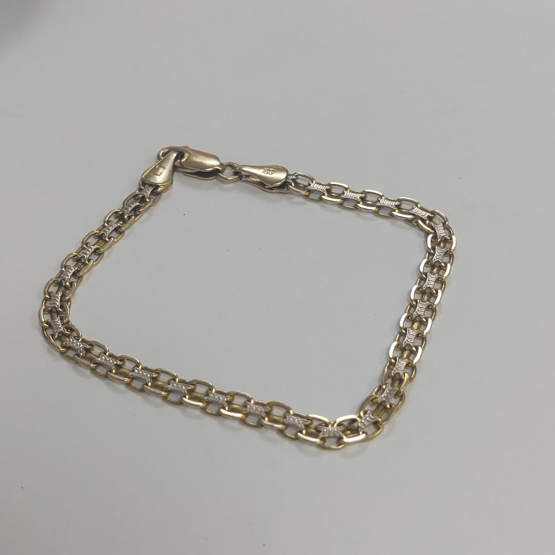 PULSERA ORO,RODIADO 14 K 5,10 GRMS (SEMINUEVO)