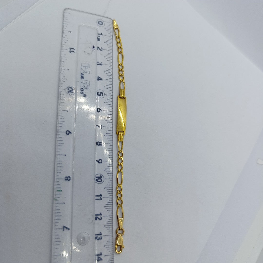 ESCLAVA ORO 14 K 3,10 GRMS (SEMINUEVO)